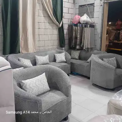 أركن الراقي تفصيل وجاهز جميع انواع الكنب وستاير وتنجيد 2