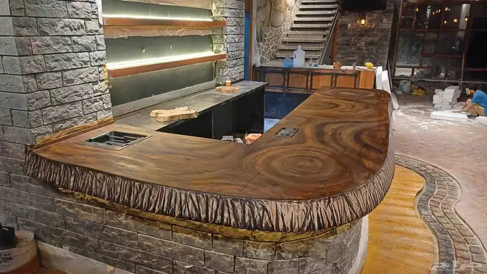 نحت أسمنتي وجبس لديكور الفلل والمطاعم 43