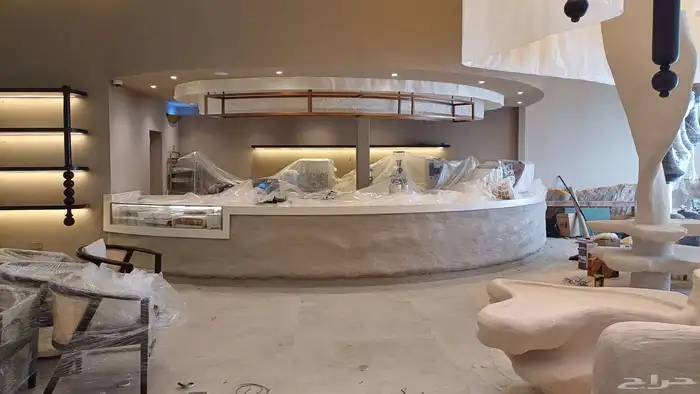 نحت أسمنتي وجبس لديكور الفلل والمطاعم 10