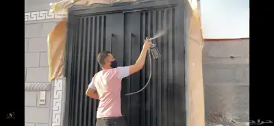 تجديد وصيانة بوابات الحديد والخشب بنفس موقعها 2