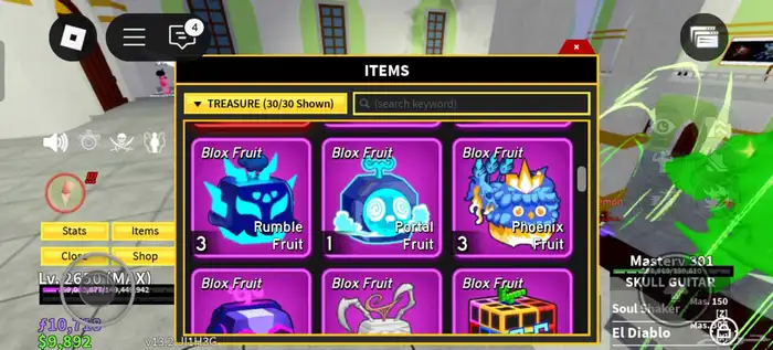 حساب بلوكس فروت قوي 2