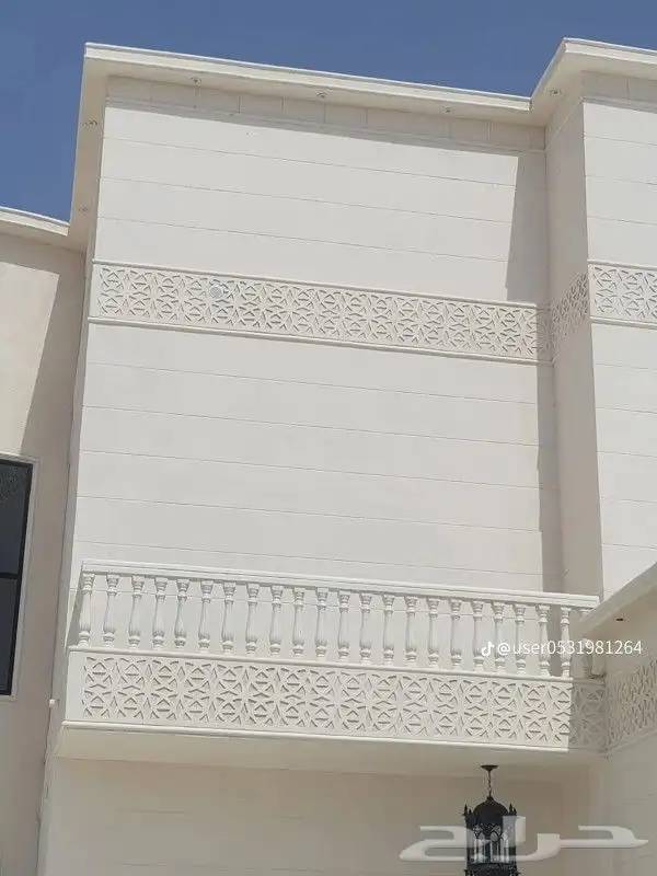 لياسه واجهات خارجيه بديل الحجر الطبيعي لياسه اسمنتية ملونه 2