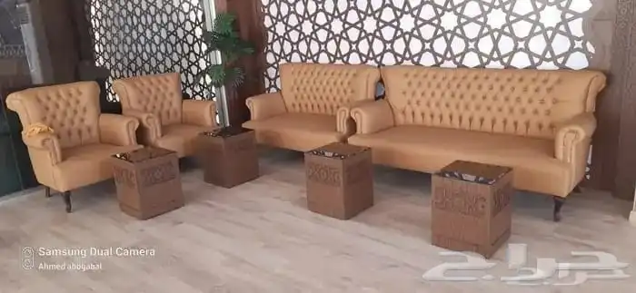 كنب مكتبي جلد فخمه و مودرن كنب حق فندق اسعار حض 0