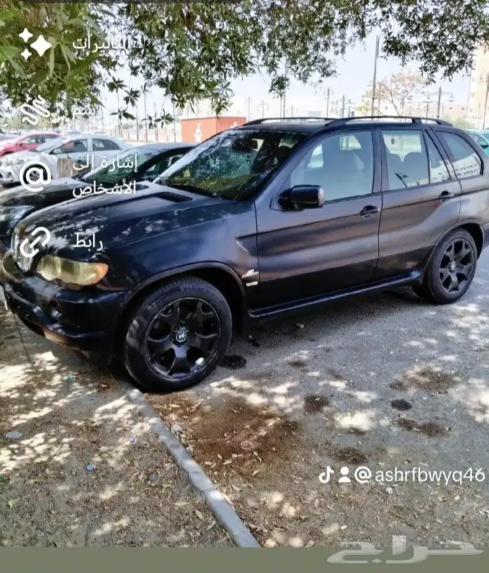 سياره بي ام دبليو X5 2003 مكينه مخبط تشليح 0