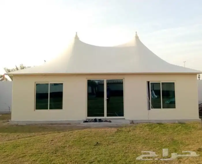 خيام سوبر ملكية مجالس زجاجيه ساندويتش بانل ملاحق مظلات حدائق 9