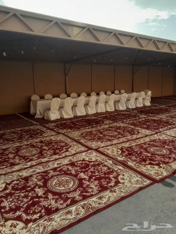 تأجير مكيفات صحراوي وكراسي وطاولات 3
