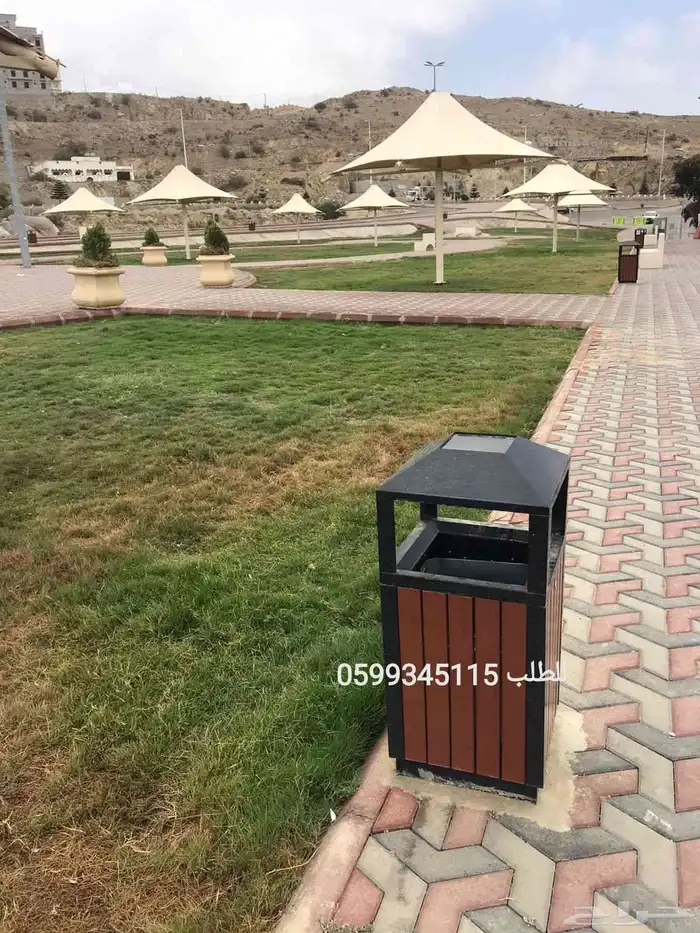 صناديق القمامة النفايات الحدائق تصاميم جديدة توريد فوري 10