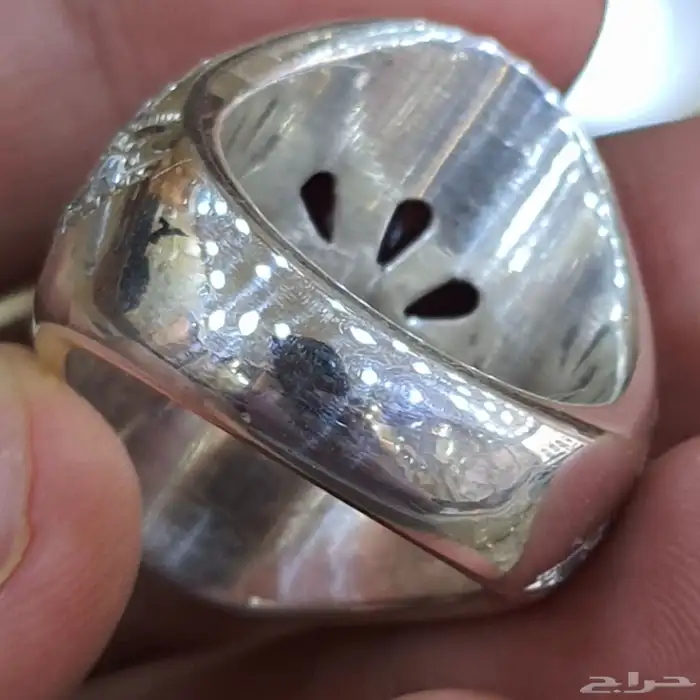 خاتم ياقوت افريقي طبيعي مميز 5