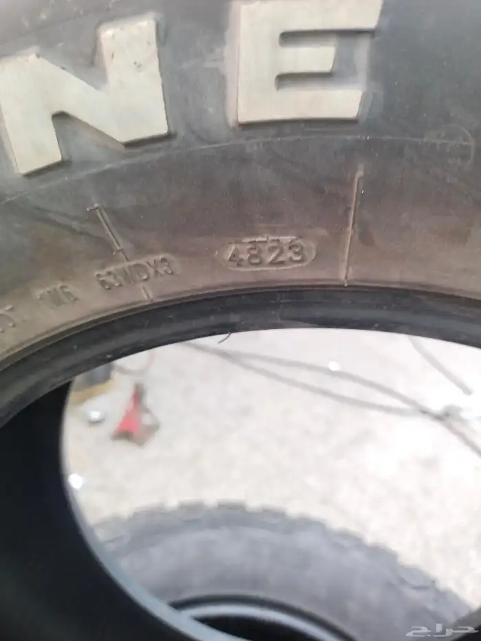 كفرات ودواي نص حجري 285 70 17تاريخ نهايه 23اخو الجديد شرط 3