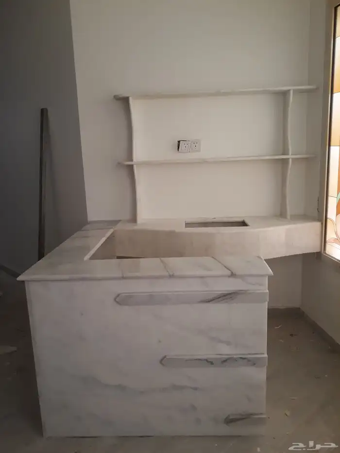 النخبة للرخام مغاسل طاولات كونترات مطابخ شلالات نوفير مشبات 8