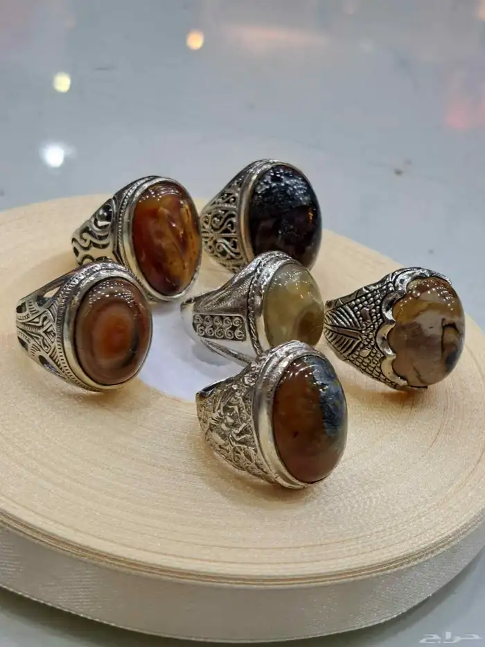 خواتم فضه وخواتم انتيمون جمله 7