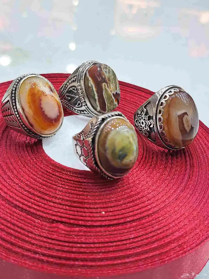 خواتم فضه وخواتم انتيمون جمله 8