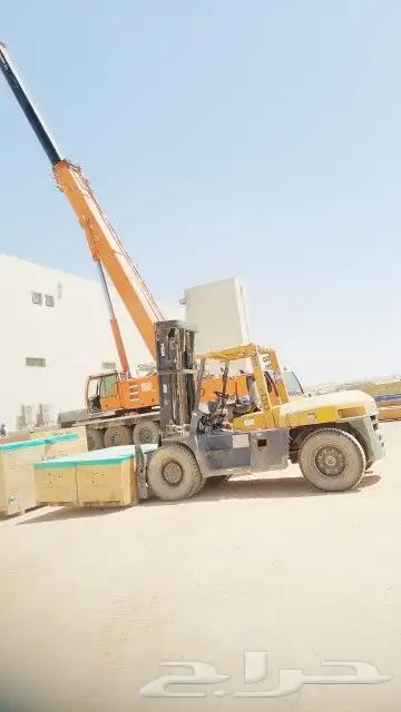 تاجير رافعات شوكيه فوركلفت كرينات ونش بجميع الاحجام 5