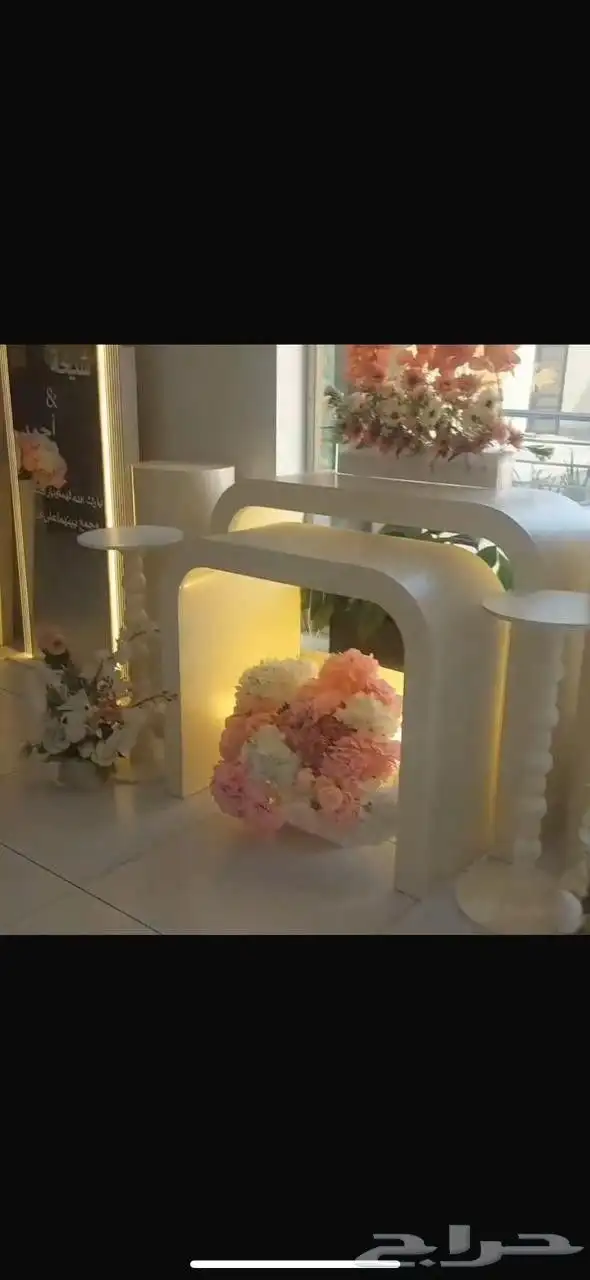 تنسيق مناسبات كوش افراح طاولات عشاء بأنواعها مداخل استقبال 2