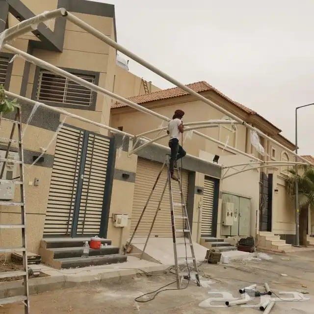 اصباغ وديكورات ومظلات وتنسيق احواش  الجبيل الصناعيه 20