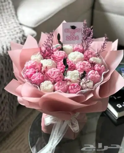 باقات ورد من شموع متوفر اشكال اخرى 5