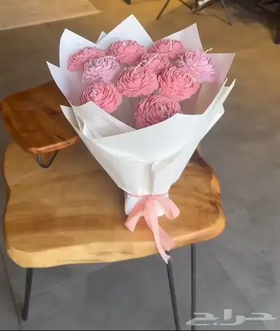 باقات ورد من شموع متوفر اشكال اخرى 1