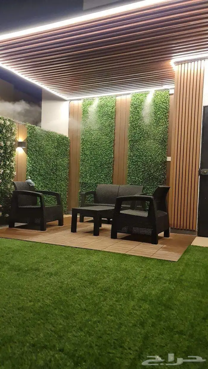 اصباغ وديكورات ومظلات وتنسيق احواش  الجبيل الصناعيه 29