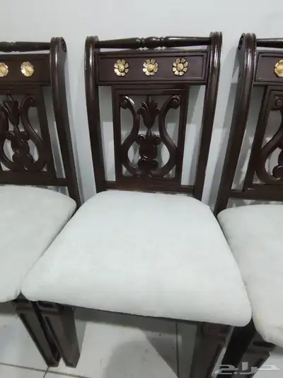 كراسي مجدده بويا وقماش جديد 7