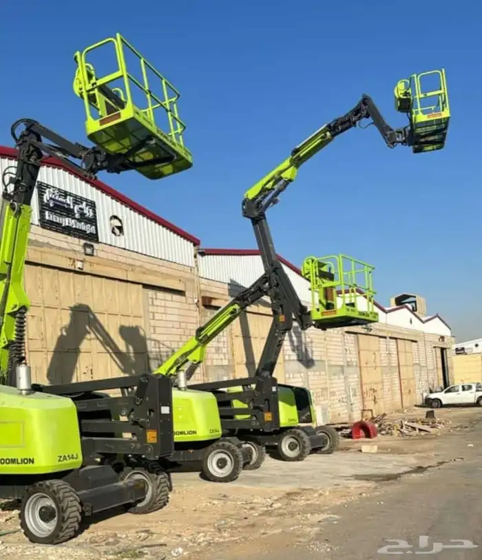 تاجير رافعات ومعدات ثقيله مان لفت وسيزرلفت وكرين ودينه وسطحه 8