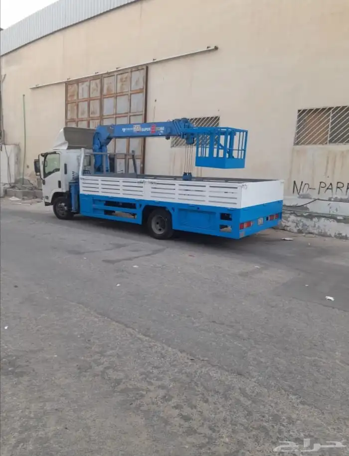 تاجير رافعات ومعدات ثقيله مان لفت وسيزرلفت وكرين ودينه وسطحه 9
