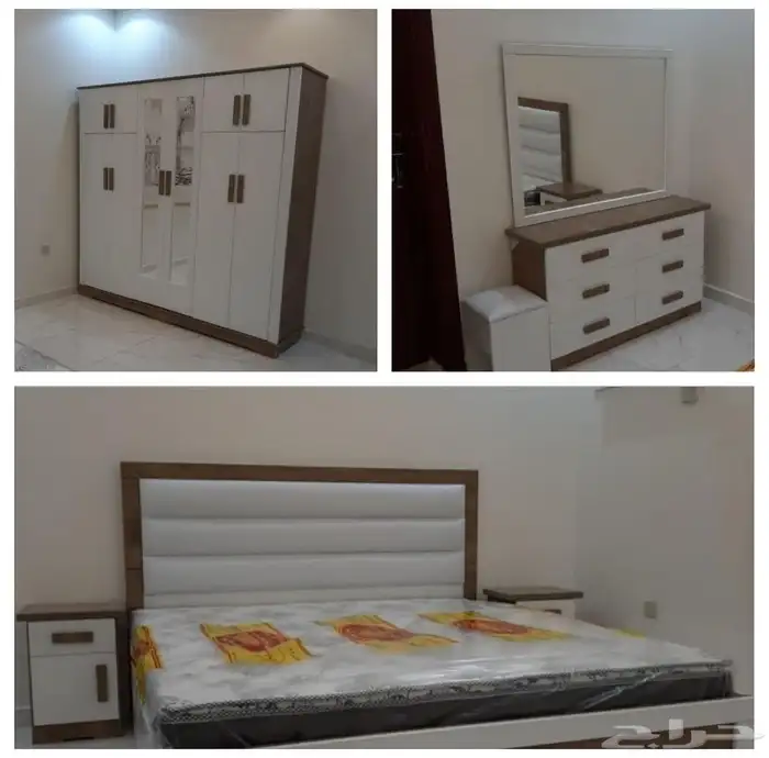 غرف نوم جديد وطني ست قطع 4