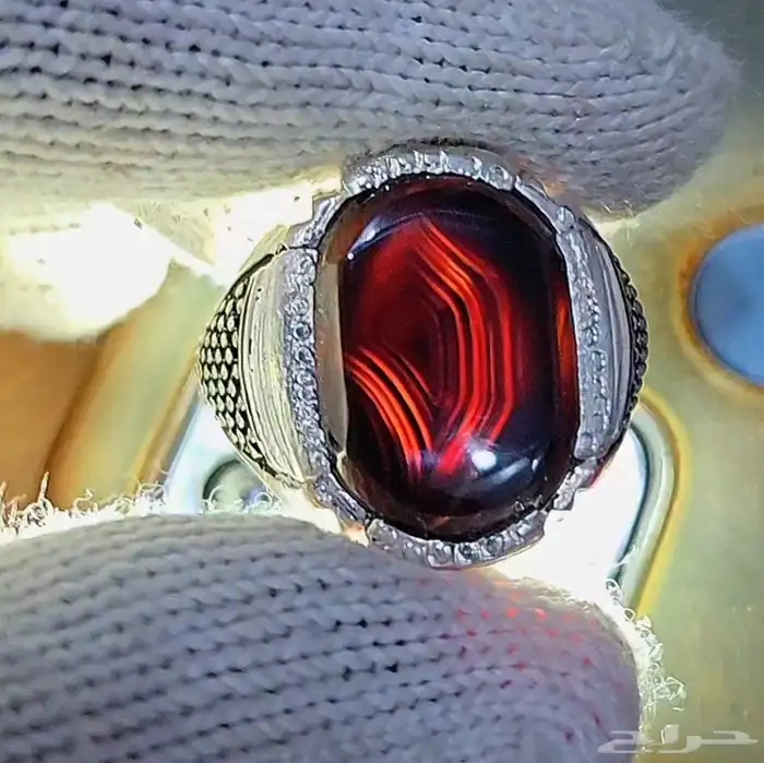 تم البيع - عقيق يماني جزع ملوكي مميز 7