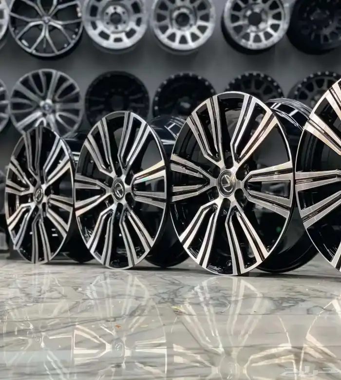جنوط لكزز بي بي ايليت 600 اصلي مقاس 22 7