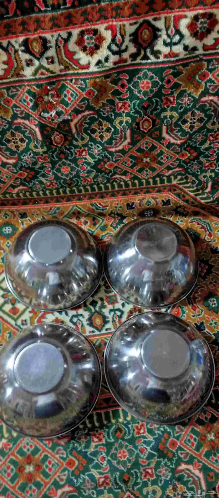 طاسه ستيل صناعة كوريه جديده مخزنه 4 حبات 3