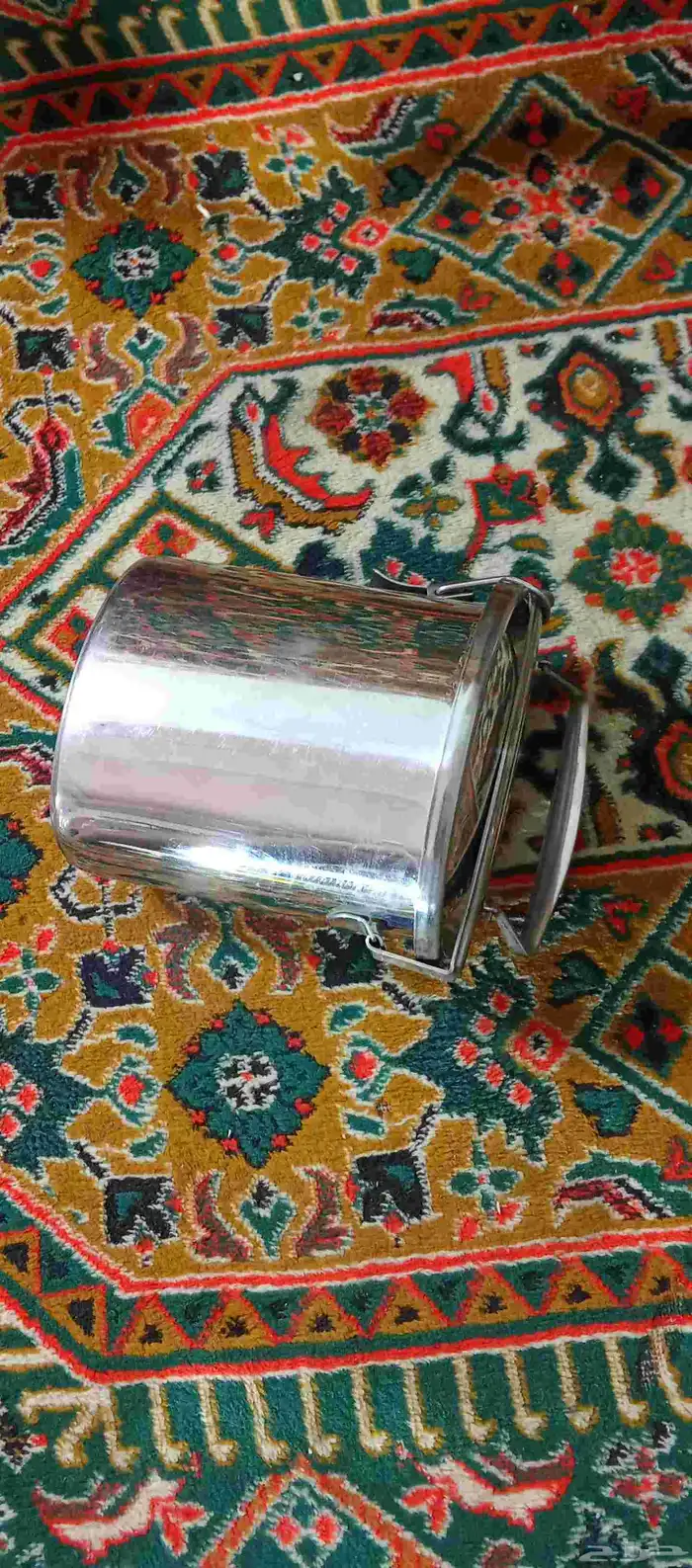 علبه أو حافظه ستيل اصليه مع ملقمه مقاس نادر اصليه 5