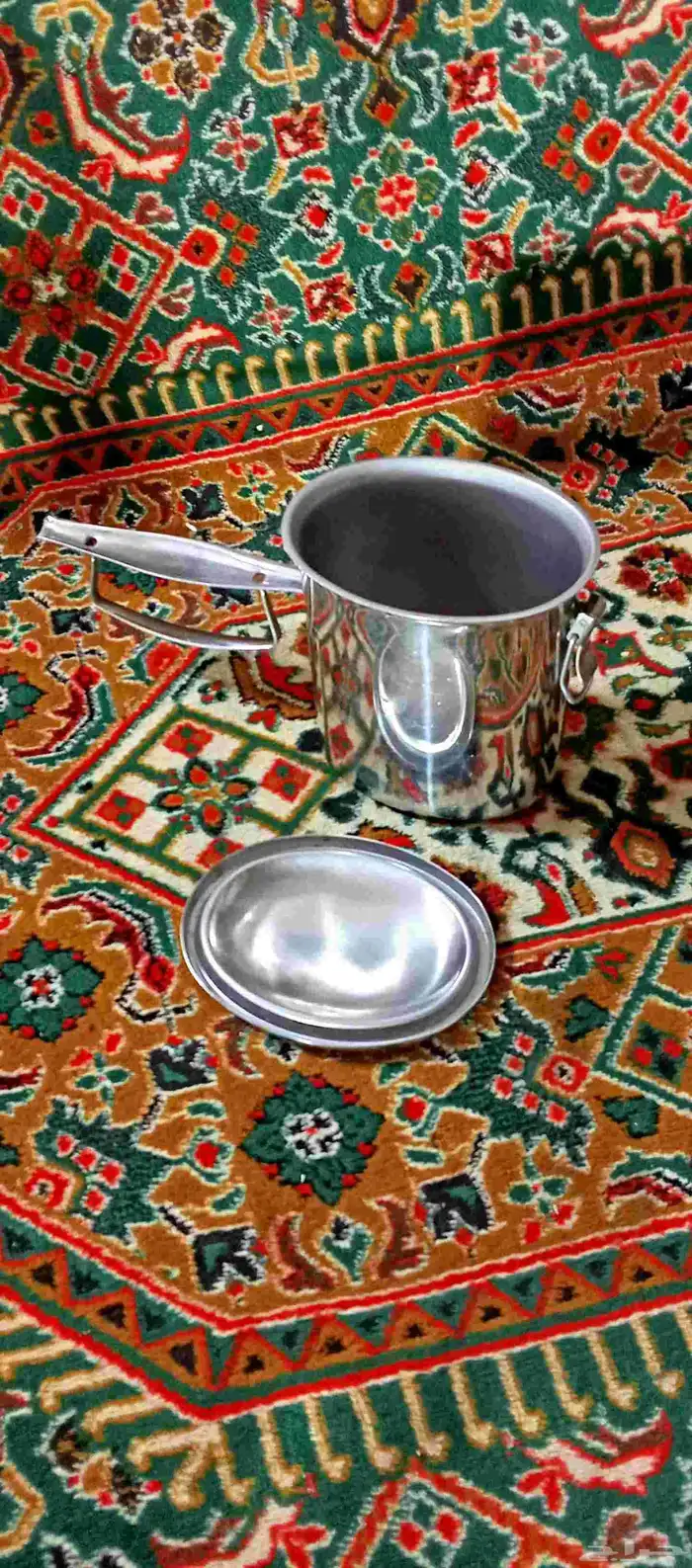 علبه أو حافظه ستيل اصليه مع ملقمه مقاس نادر اصليه 7