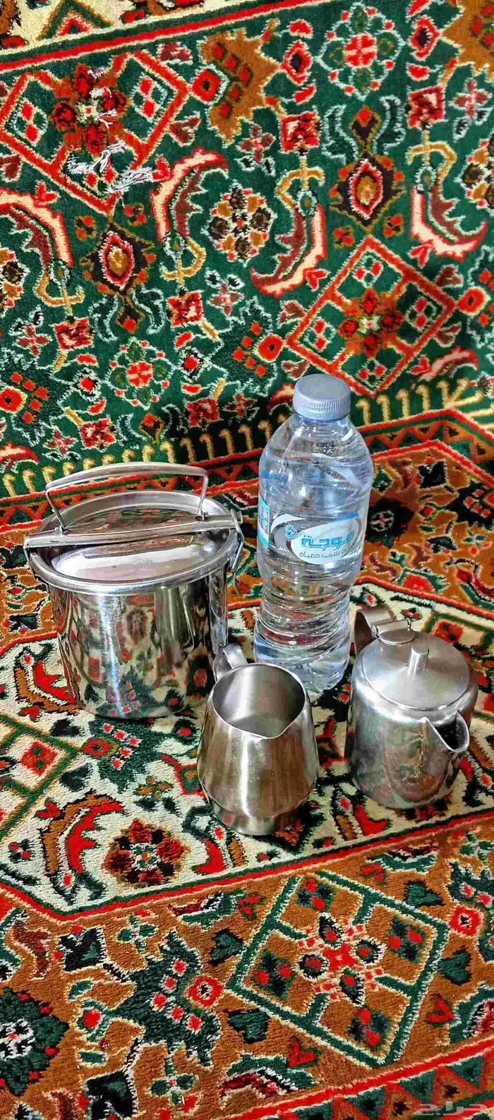 علبه أو حافظه ستيل اصليه مع ملقمه مقاس نادر اصليه 13