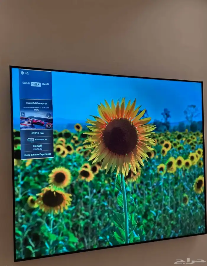 شاشة LG 65 بوصة 4K ذكاء اصطناعي AI 4