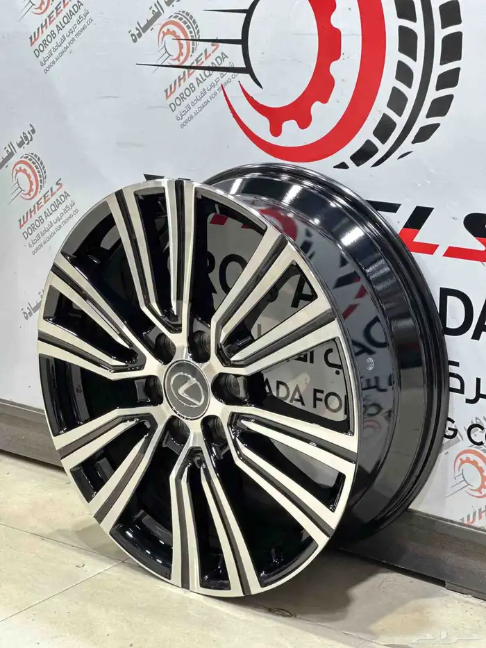 جنوط لكزز بي بي ايليت 600 اصلي مقاس 22 4