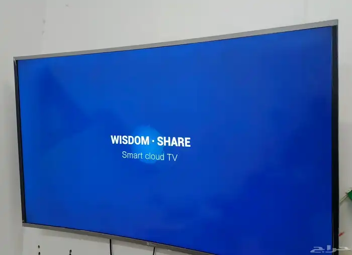 شاشه تلفزين دانسات منحنيه 60 بوصه 60 inch dansat tv curved 2