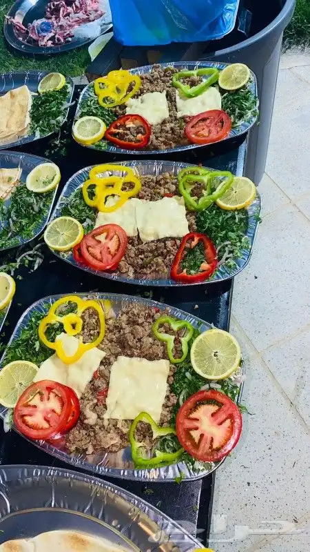 معلم مشويات خارجية مشاوي مشوي شواي شواء دوار السعادة حميس 6