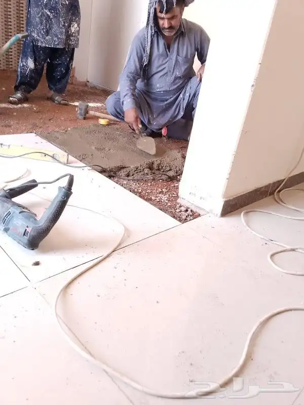 بويا دهان شغل مبلط سراميك شغل جديد قديم حايل 0