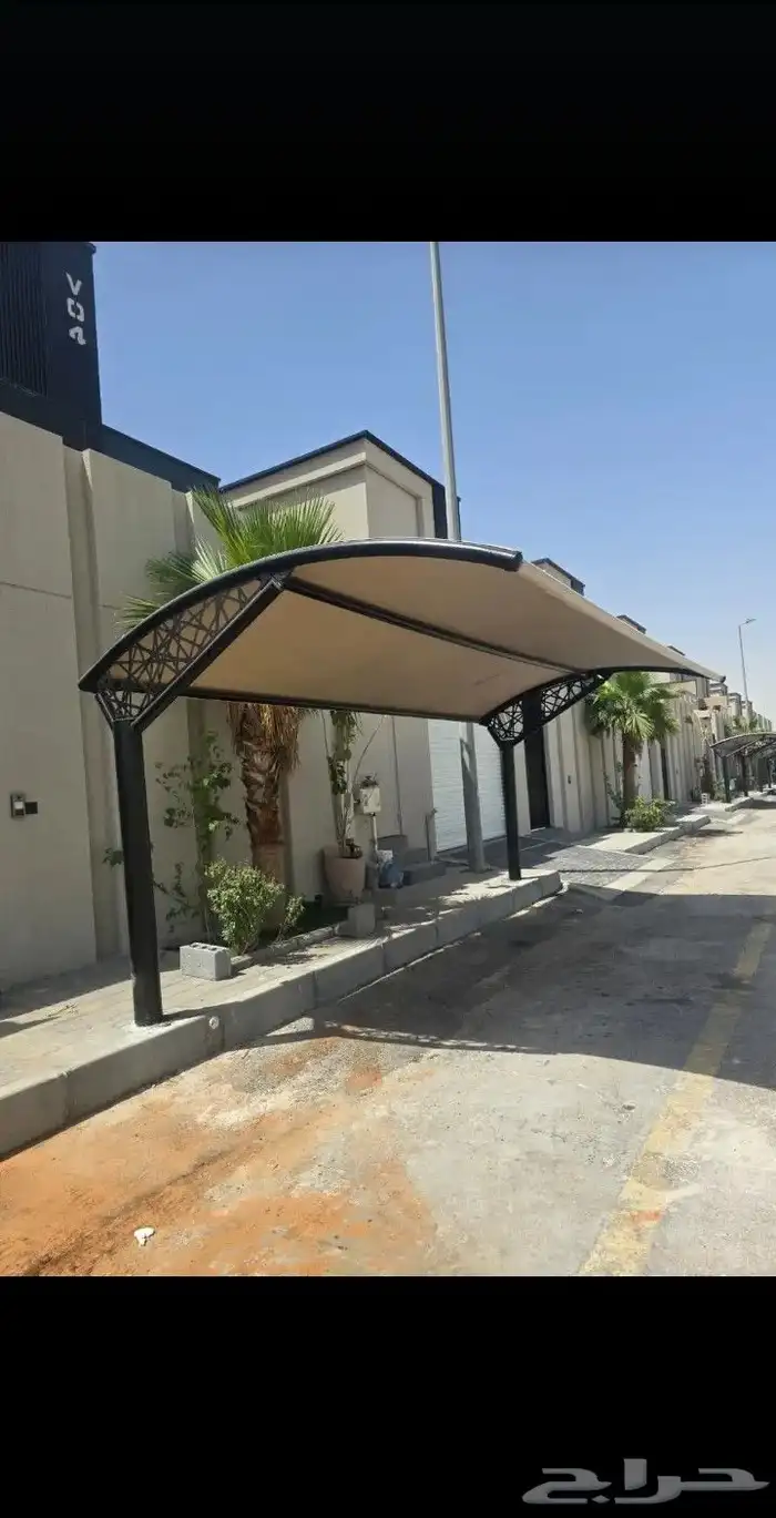 مظلات مواقف جميع الأحياء الشرقية نلبي طلباتكم 6