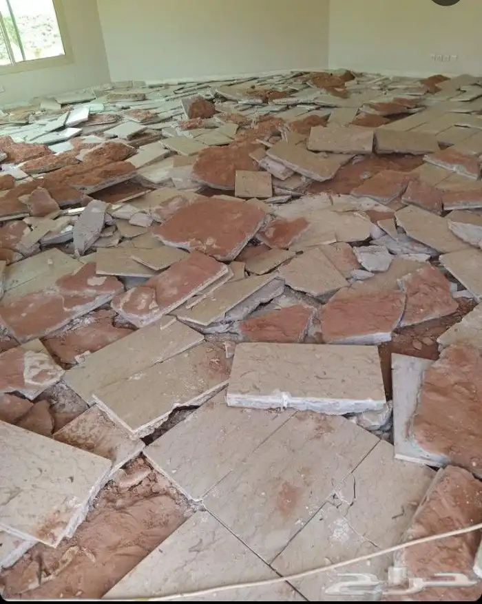 هدم وتكسير جدران ومباني 1