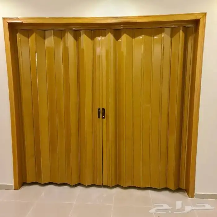 ابواب سحب سحاب سحابة جلد وبلاستيك كورديون 5