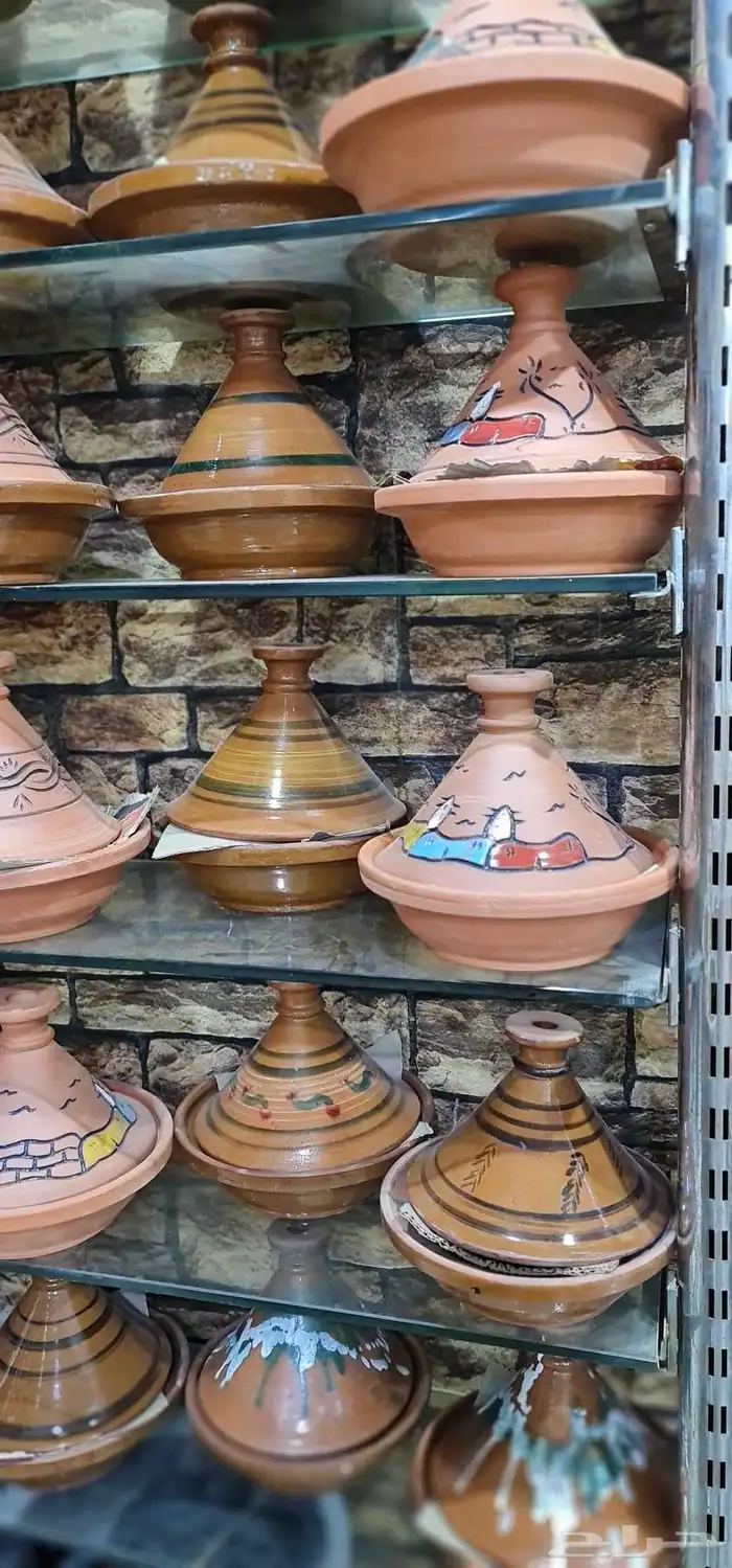 طاجن مغربي ساده ومطلي 2