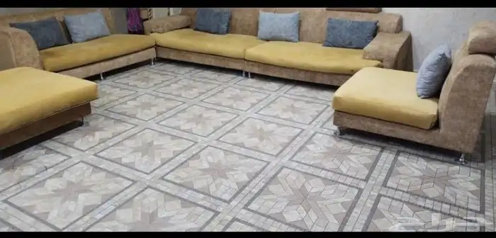 طقم كنب خارجي نضيف 0