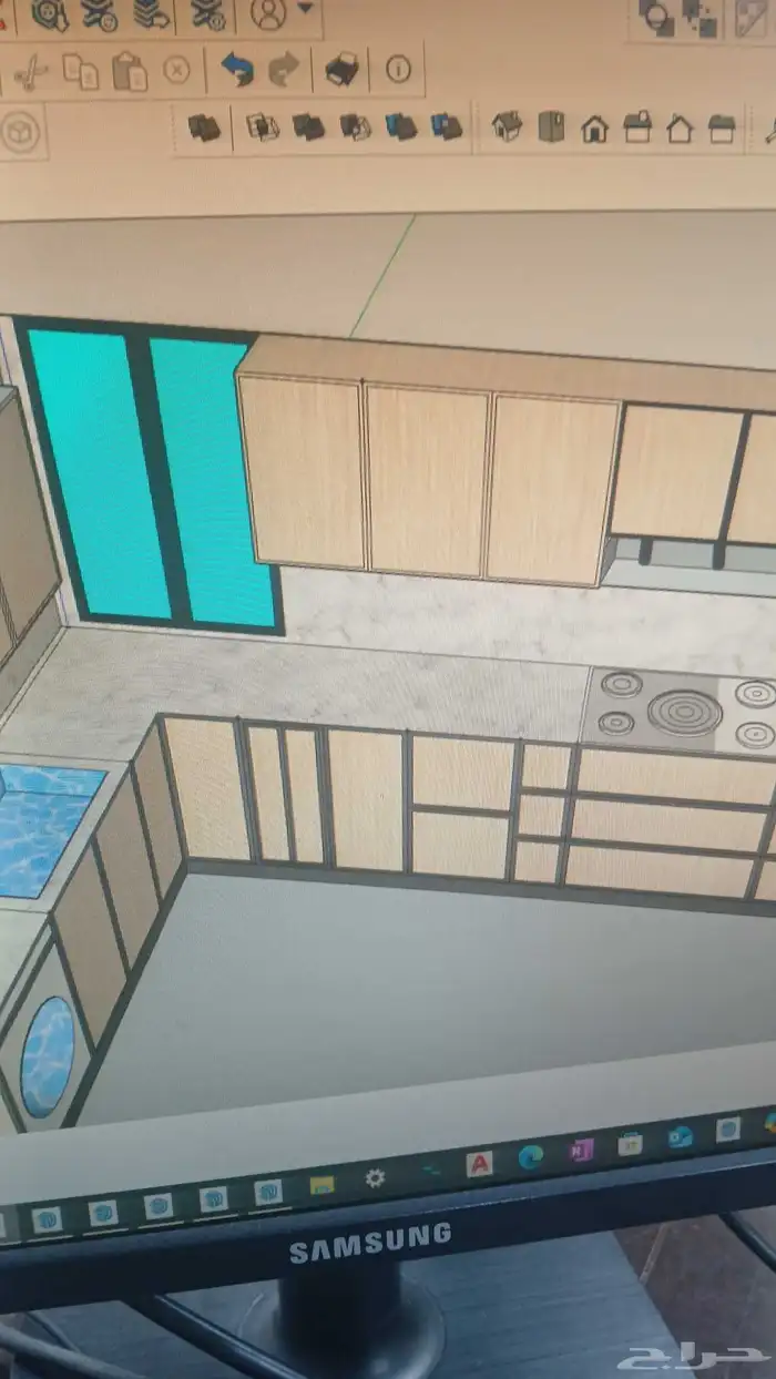 صمم مطبخ 3D حسب طلبك 0