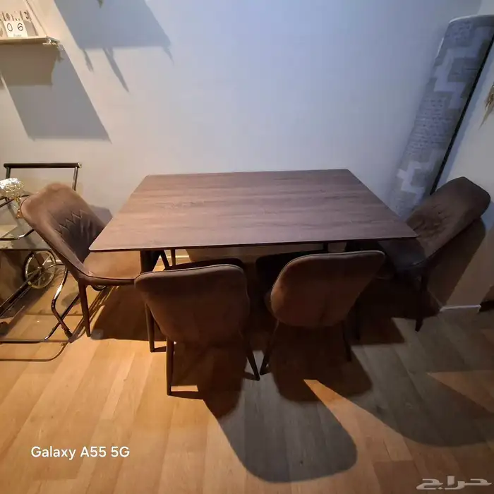 طاولة طعام 4 كراسي 1