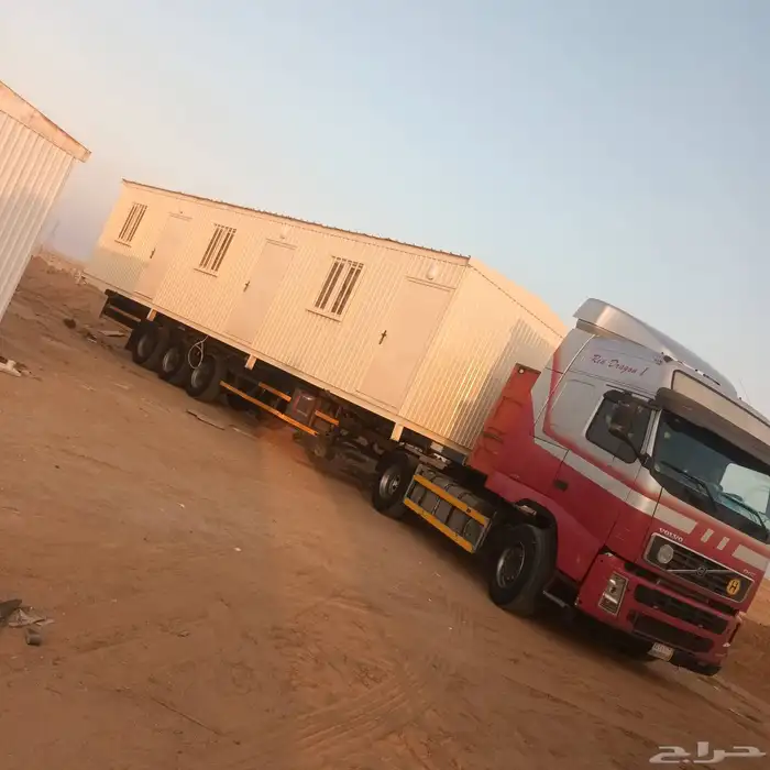 نقل غرف جاهزه تحميل مرتبلات تحميل غرف جاهزه رفع بركسات 1