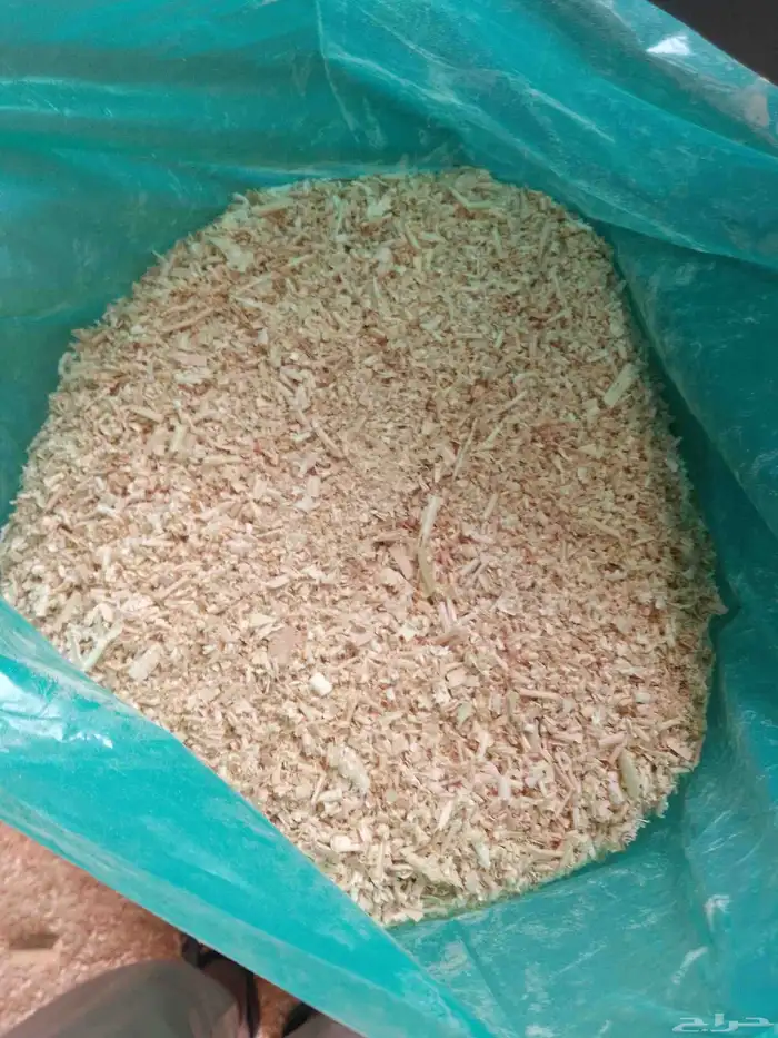 يتوفر نشاره خشب ابيض كميات خاليه من الرطوبه وعلى استعداد لتل 2