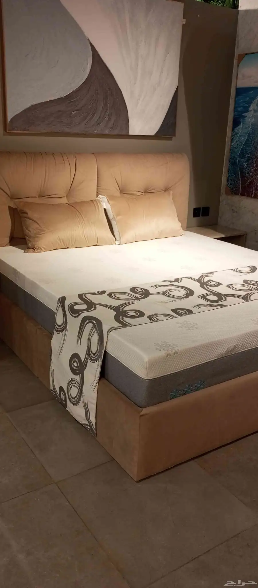 سرير مع مرتبه 5