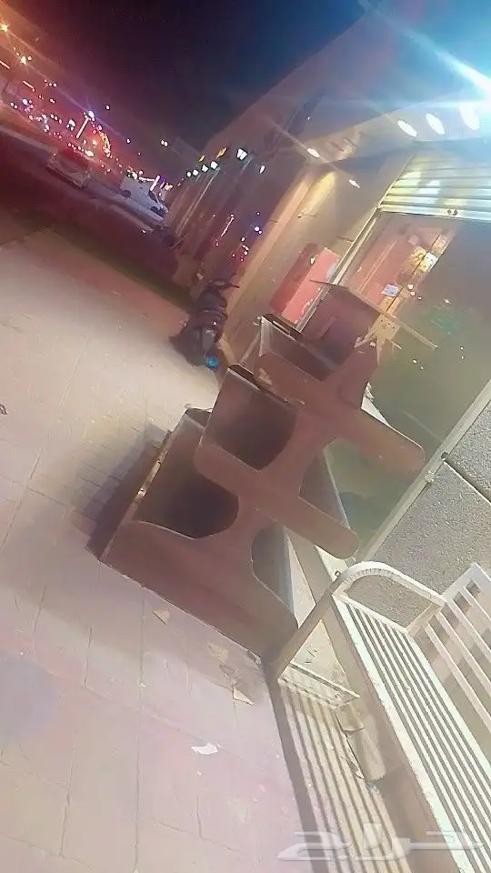 رف بقاله ثلاثه دور خشبي 1