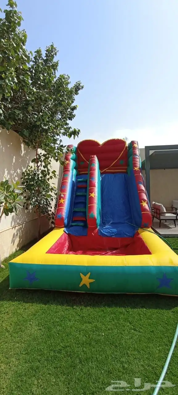 نطيطه زحليقه مائيه ملعب صابوني نطيطات 5