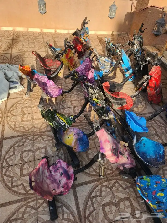 اسكوترات درفت عدد تقريبا 15 1